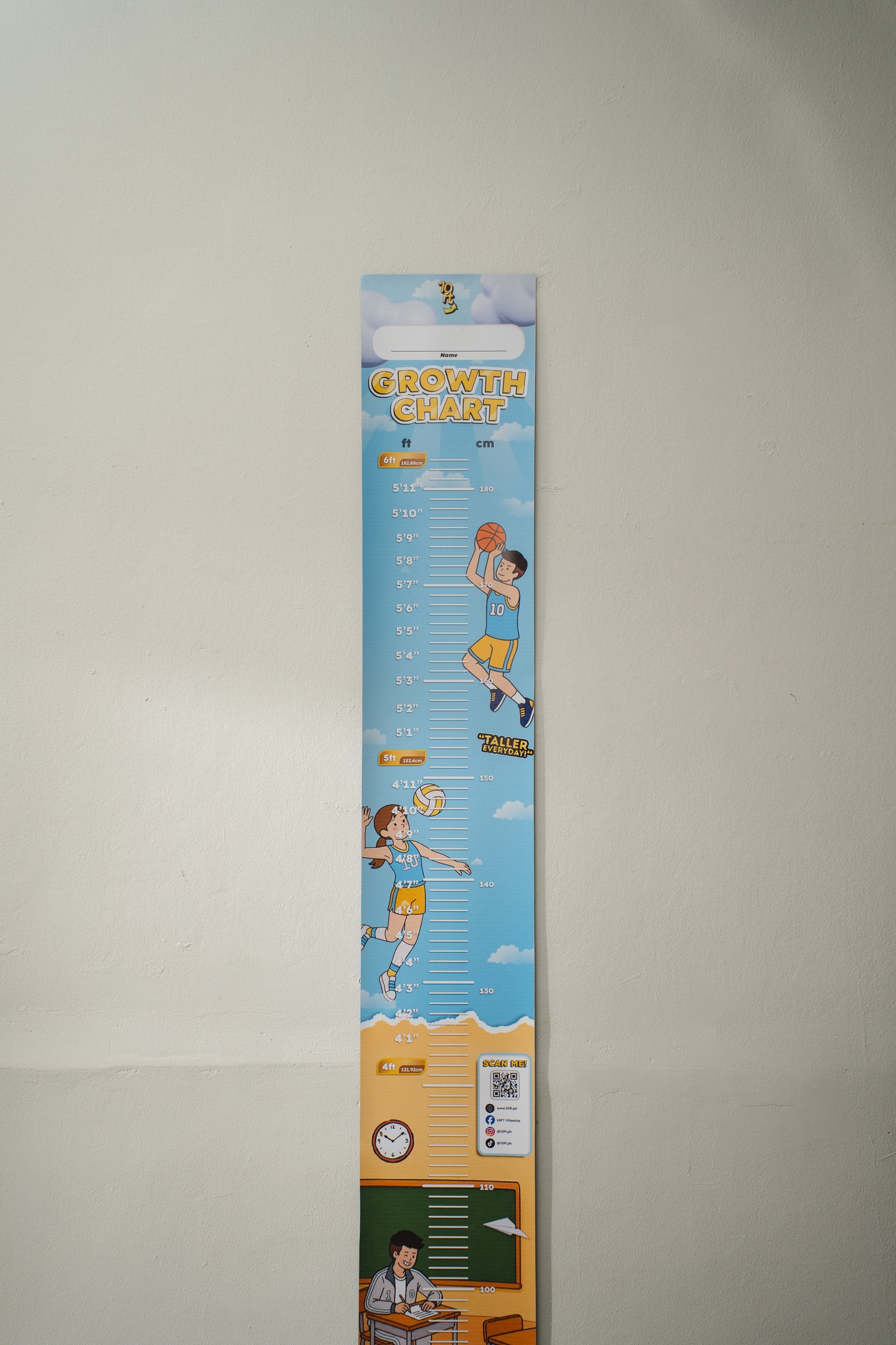Height Growth Chart
